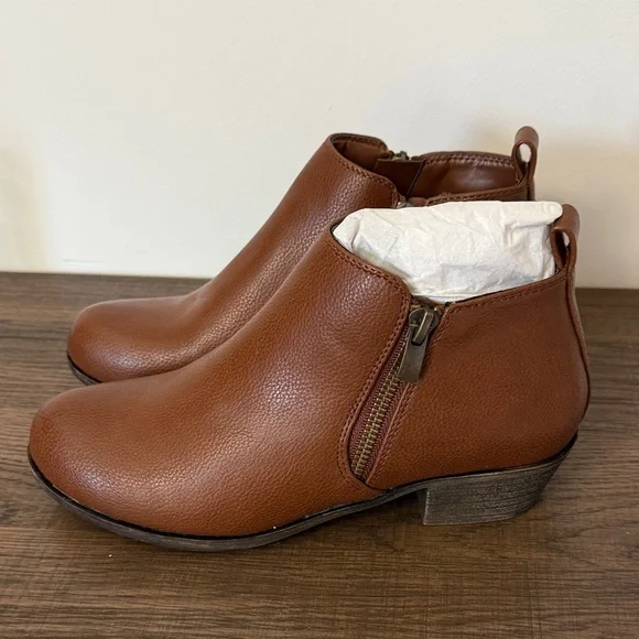 Brown Ankle Boots - Picture 2 of 3